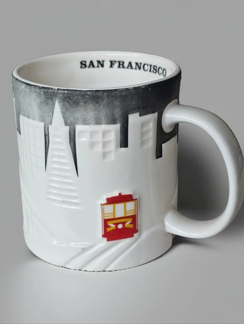 Starbucks 2012 San Francisco City 18oz Relief Mug